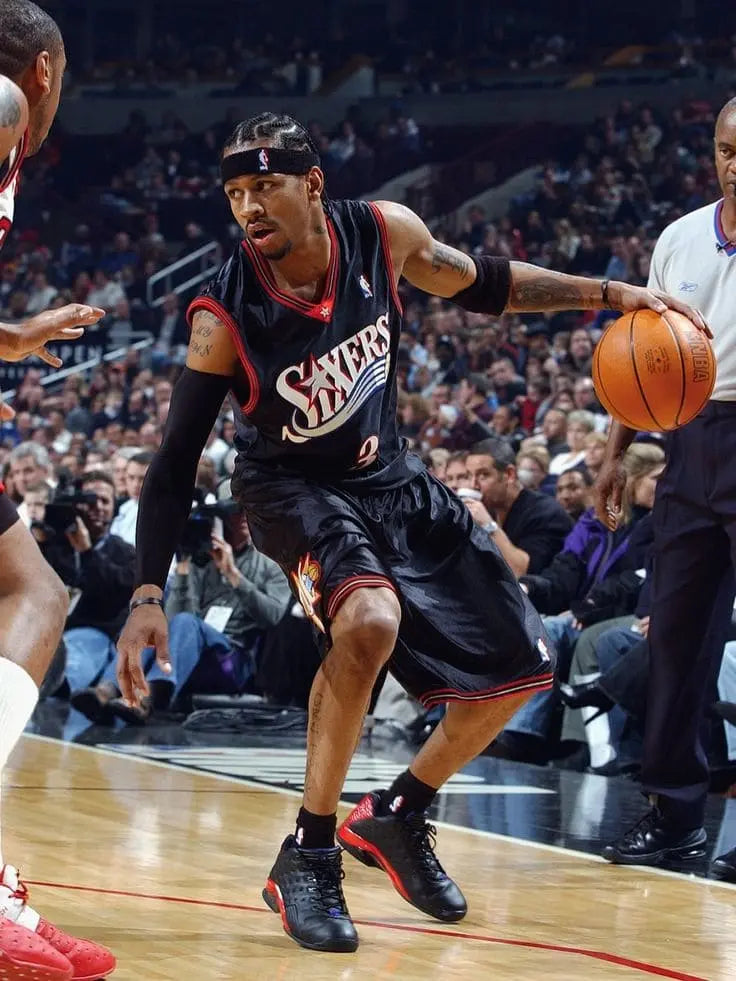 Allen Iverson s'adaptant techniquement à la défense de Chicago
