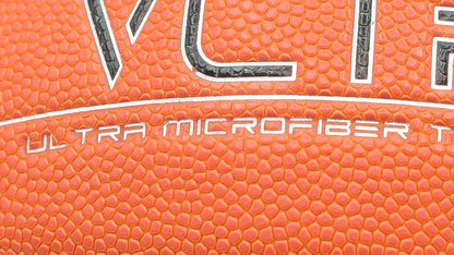 Ballon de Basket Techball VCTRY Ballhandling Performance Microfibre Orange Tiger et Noir VCTRY Logo Ultra Microfiber logo