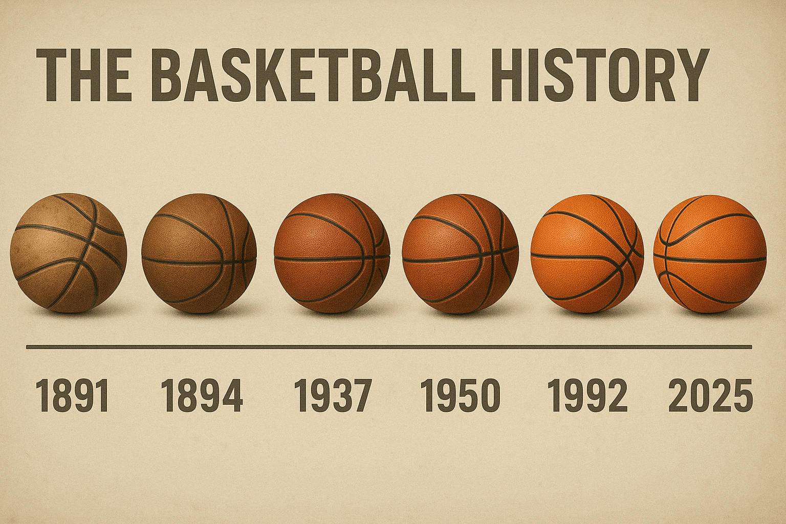 1891 basketball ball